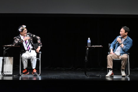 左から島本和彦、野口征恒。