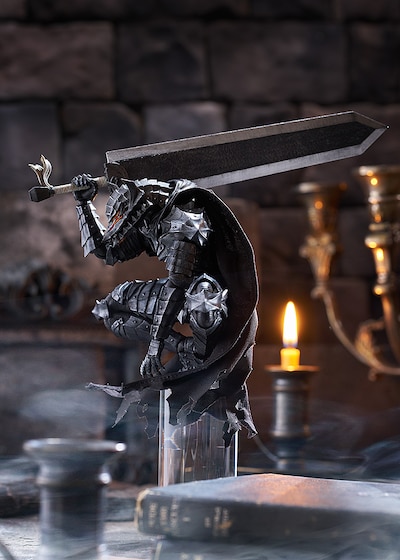 「PLAMATEA ガッツ 狂戦士の甲冑Ver.」の塗装済み完成見本のイメージ。