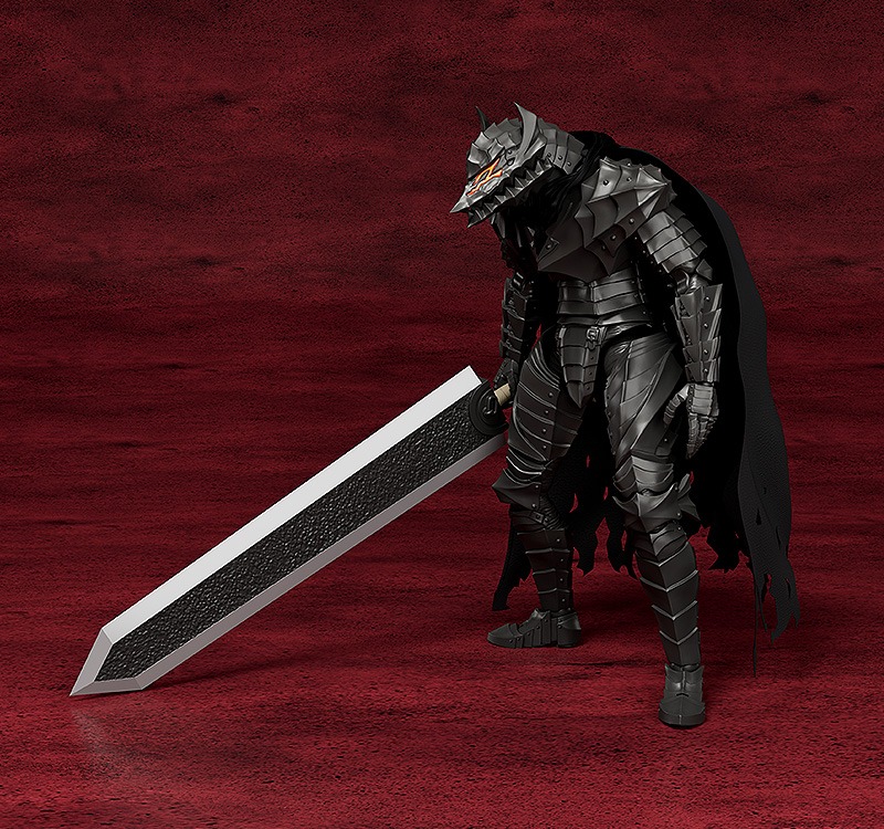 「PLAMATEA ガッツ 狂戦士の甲冑Ver.」の塗装済み完成見本のイメージ。
