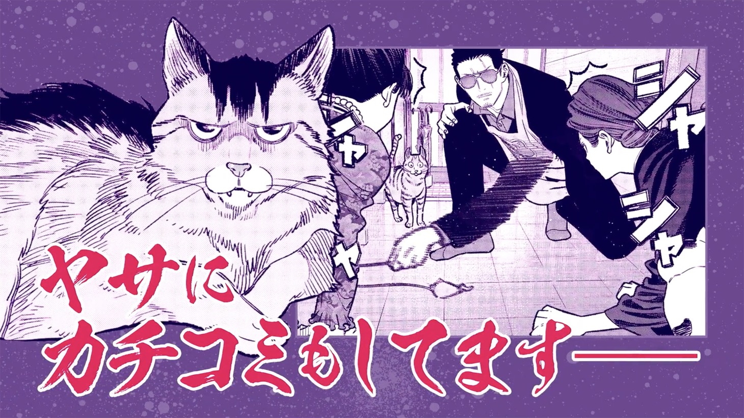 「極主夫道」14巻発売記念PVより。
