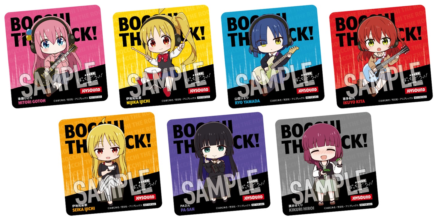 コラボメニュー注文でもらえるコースター。