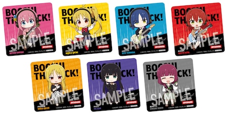 コラボメニュー注文でもらえるコースター。