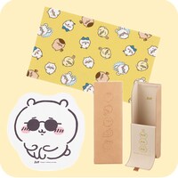 「ちいかわ メガネケース」と「ちいかわ メガネ拭き」。