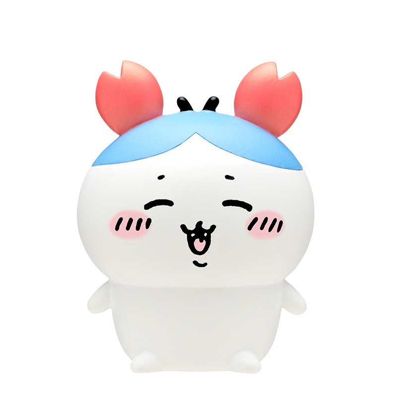 「ちいかわ ソフビフィギュア3」カニなハチワレ