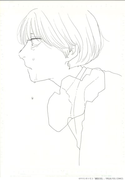 掲出予定の原画。