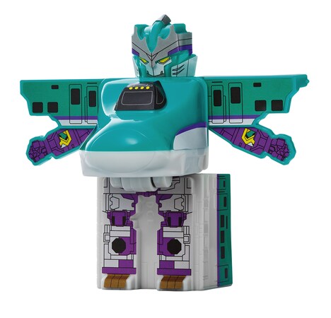 第2弾の「シンカリオン H5はやぶさ」。 (c)プロジェクト シンカリオン・JR-HECWK/ERDA・TX