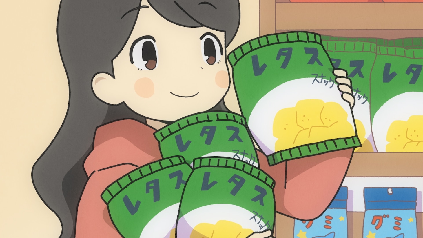 アニメ「おでかけ子ザメ」第60話「一日のはじまり」より。
