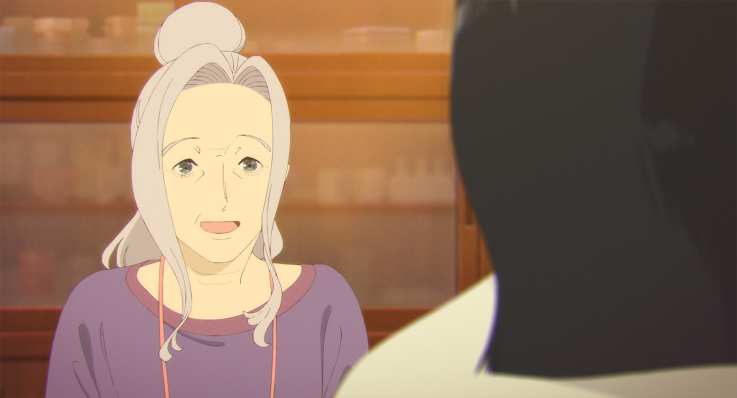 「きみの色」より、戸田恵子が演じる作永紫乃。