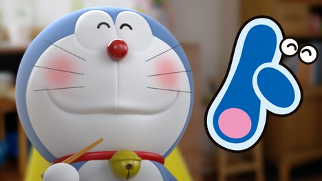 「日清やみつきオイル」CMシリーズの第1弾「『ド満足』篇」より。(c)Fujiko-Pro, Shogakukan, TV-Asahi, Shin-ei, and ADK