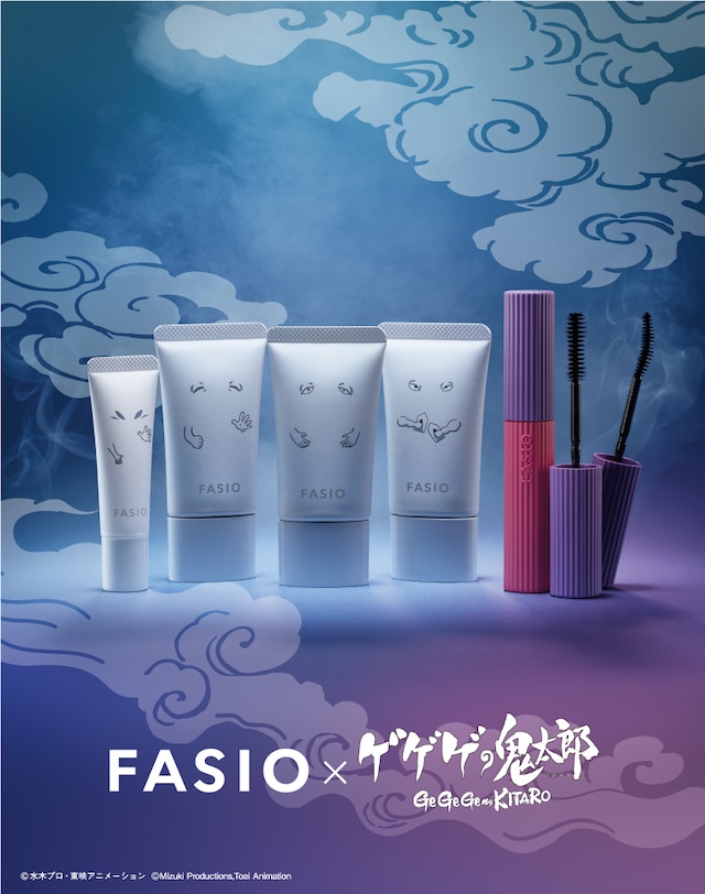 ファシオ×アニメ「ゲゲゲの鬼太郎」第6期の告知画像。