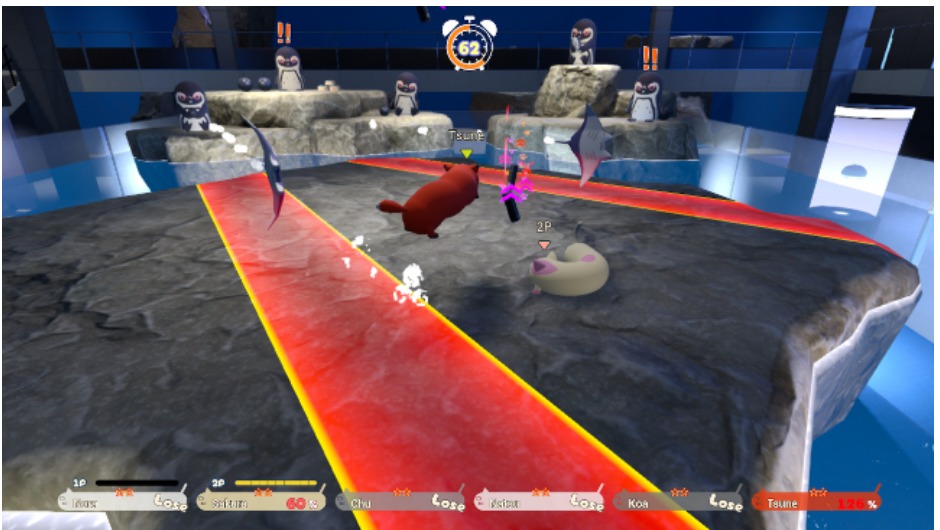 「Nyaaaanvy」ゲーム画面 (c)Team DigitalMind Published by Phoenixx Inc.