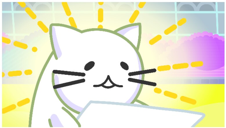 自称ネコのくねくね尻相撲ゲーム「Nyaaaanvy」アニメ化、花江夏樹ら出演