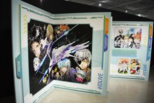 「天野明展 The Characters」のオープニングエリア。(c)天野明／集英社