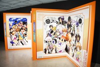 「天野明展 The Characters」のオープニングエリア。(c)天野明／集英社