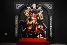 「天野明展 The Characters」の「家庭教師ヒットマンREBORN!」エリア。(c)天野明／集英社