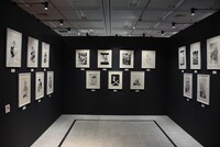 「天野明展 The Characters」の「家庭教師ヒットマンREBORN!」エリア。(c)天野明／集英社