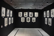 「天野明展 The Characters」の「家庭教師ヒットマンREBORN!」エリア。(c)天野明/集英社