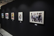 「天野明展 The Characters」の「家庭教師ヒットマンREBORN!」エリア。(c)天野明／集英社