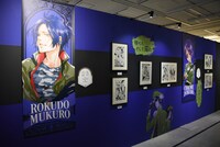 「天野明展 The Characters」の「家庭教師ヒットマンREBORN!」エリア。(c)天野明／集英社