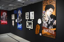 「天野明展 The Characters」の「家庭教師ヒットマンREBORN!」エリア。(c)天野明／集英社