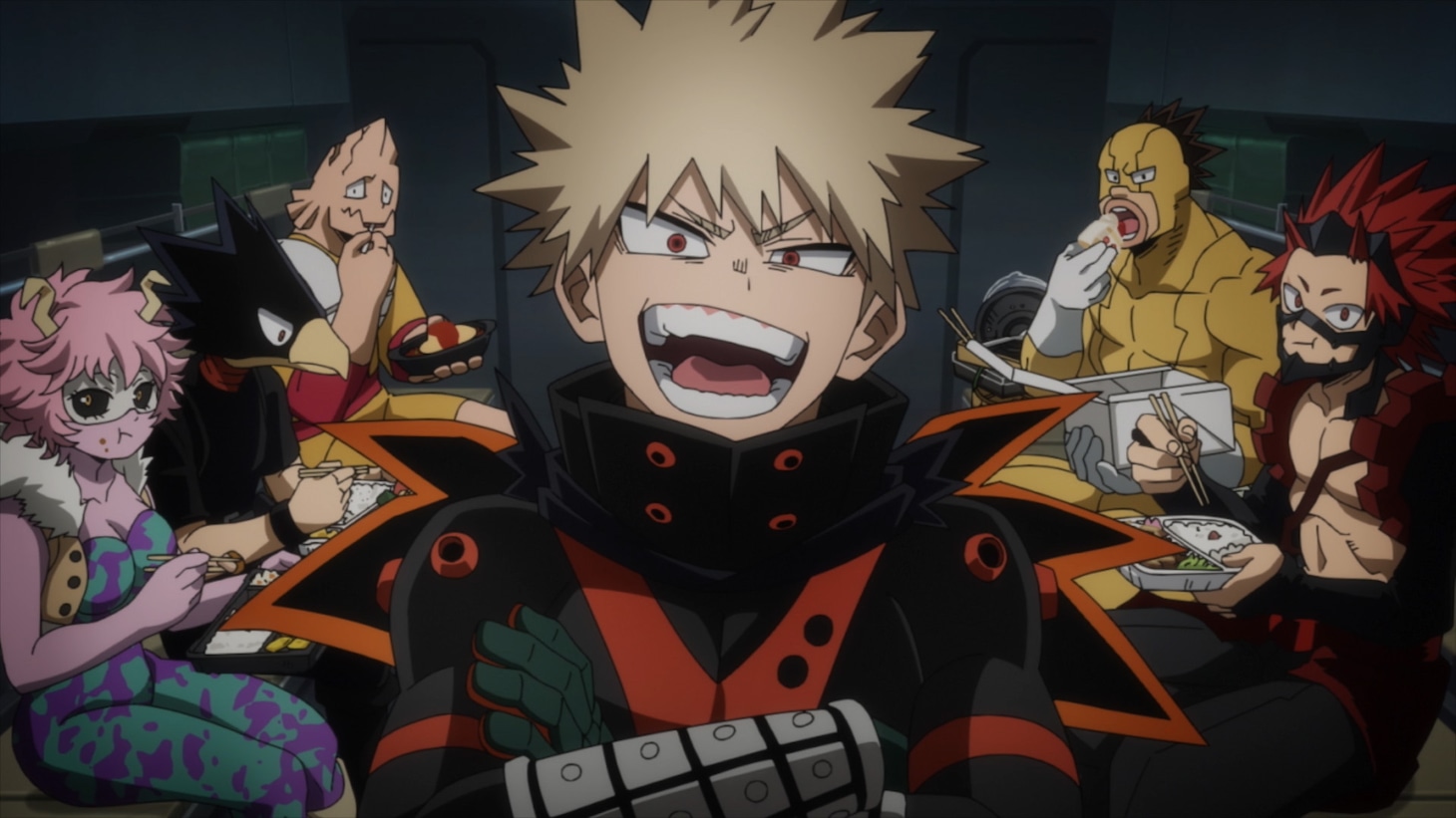 劇場アニメ「僕のヒーローアカデミア THE MOVIE ユアネクスト」の新規場面カット。
