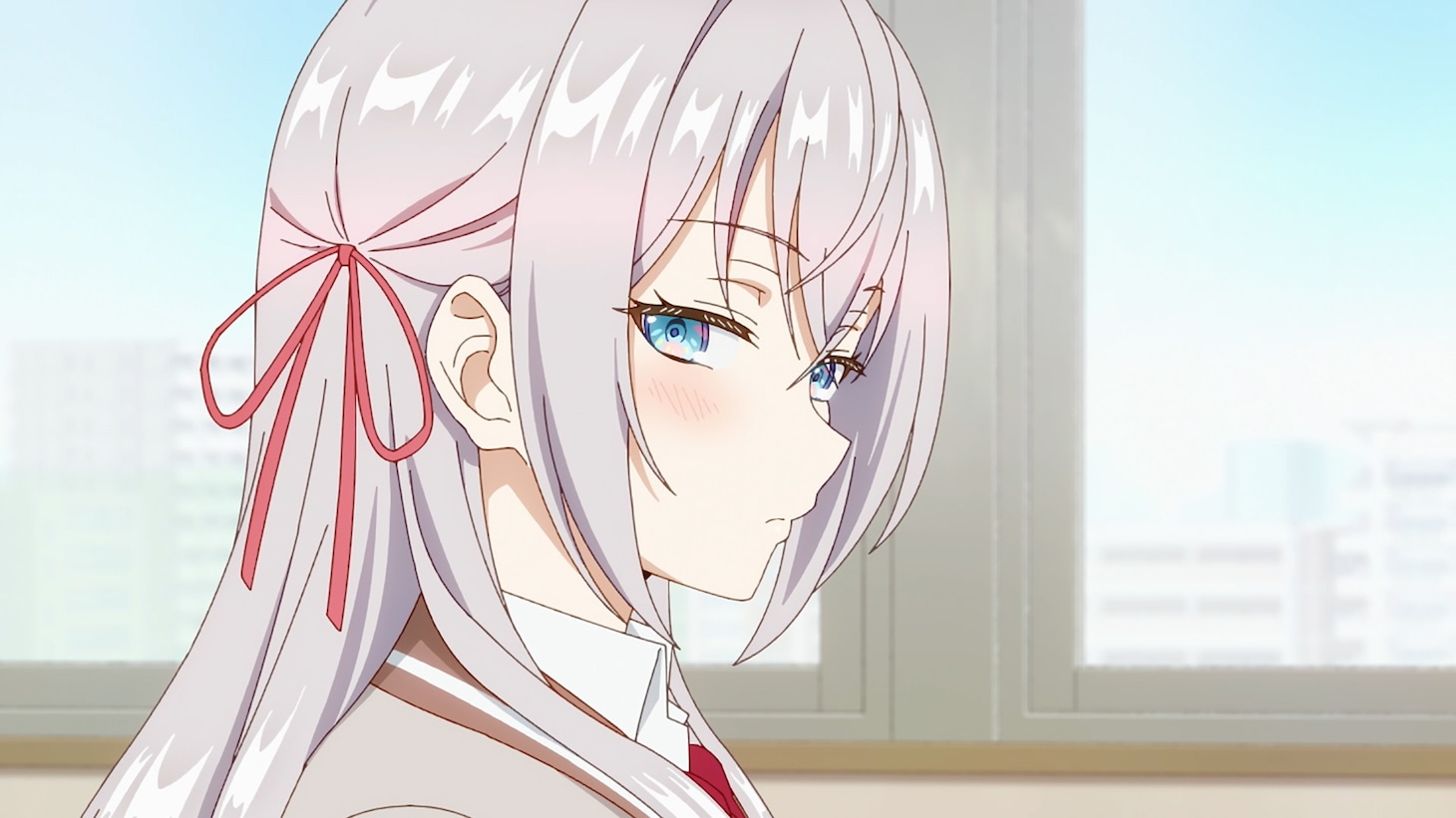 TVアニメ「時々ボソッとロシア語でデレる隣のアーリャさん」PVの場面カット。