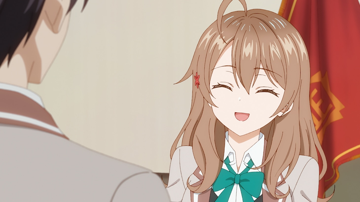 TVアニメ「時々ボソッとロシア語でデレる隣のアーリャさん」PVの場面カット。