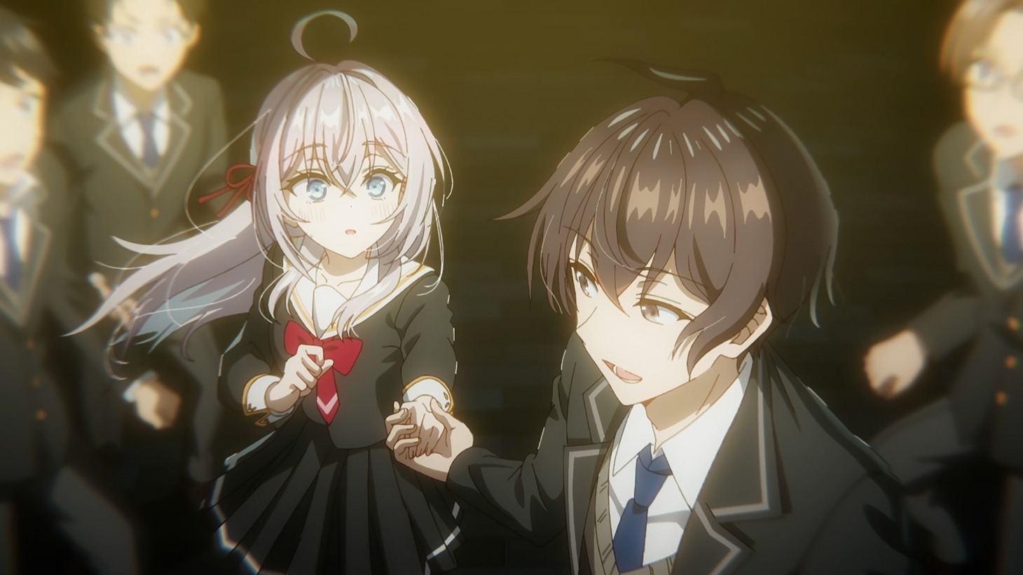 TVアニメ「時々ボソッとロシア語でデレる隣のアーリャさん」PVの場面カット。