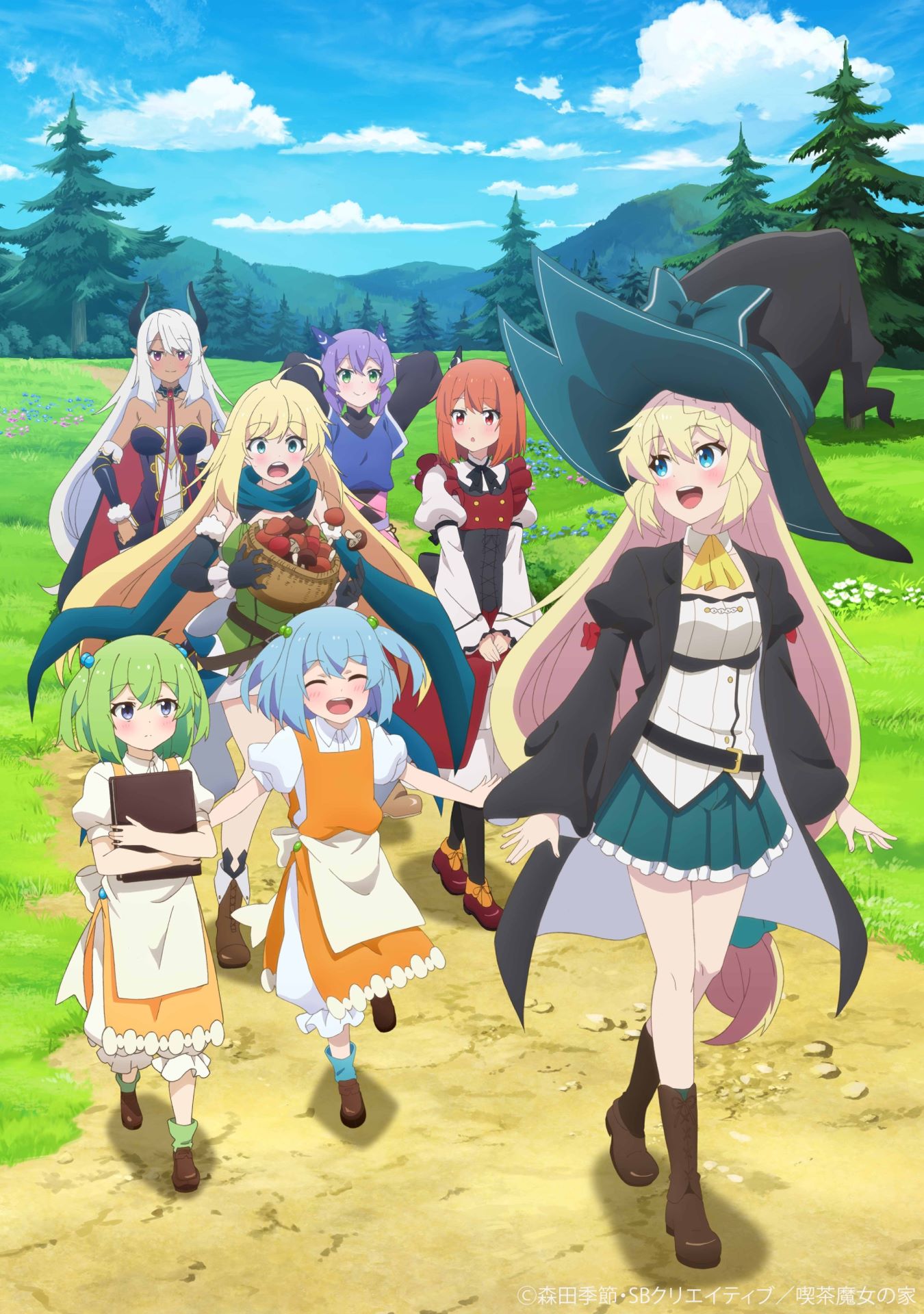 TVアニメ「スライム倒して300年、知らないうちにレベルMAX になってました ～そのに～」のティザービジュアル「～そのさん～」。 (c)森田季節・SBクリエイティブ／高原の魔女の家