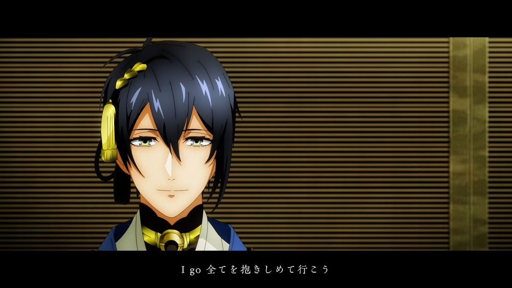 アニメ「刀剣乱舞 廻 -虚伝 燃ゆる本能寺-」クライマックスMVより。