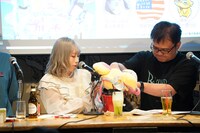 抽選会ではだいあにもくじを引いてもらった。