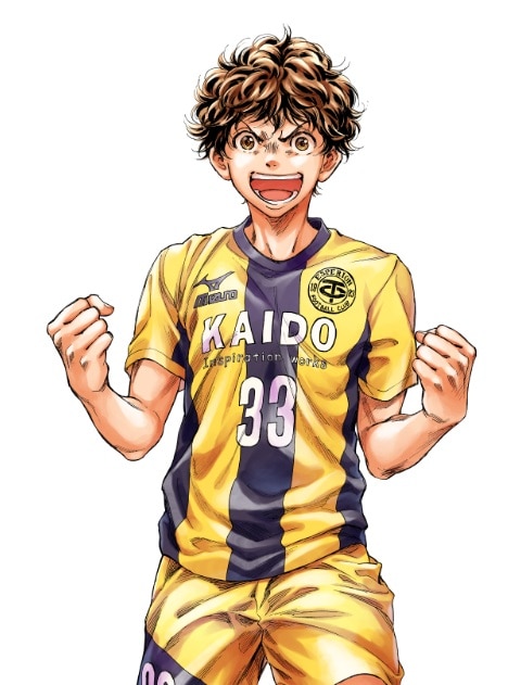 「アオアシ」本編の主人公であるアシト。(c)小林有吾／小学館