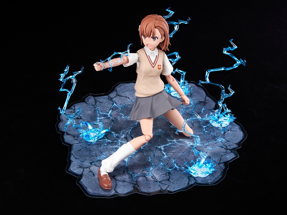 「電撃エフェクトPETシート」の使用例。