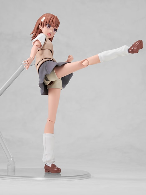 「KADOKAWA PLASTIC MODEL SERIES『とある科学の超電磁砲T』御坂美琴」常盤台中学夏服