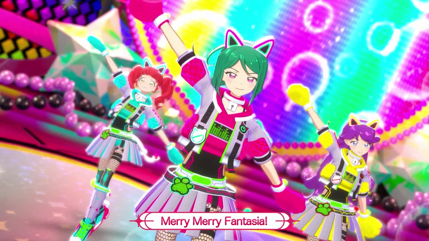 バーチャルミュージカル「ハイスクール！キラッとプリ☆チャン」第1弾「ドキドキ☆入学の運命」より。