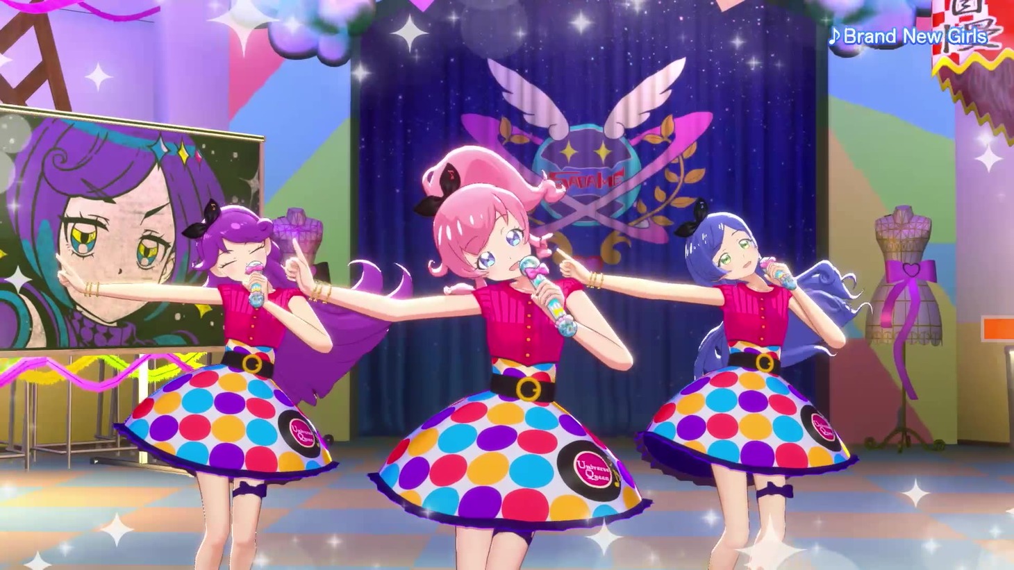 バーチャルミュージカル「ハイスクール！キラッとプリ☆チャン」第2弾「キラキラ☆未来の運命」より。