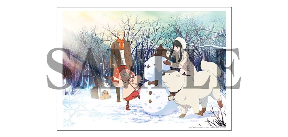 TOHO animation STOREの特典となる「描き下ろしA4サイズ イラストボード」。