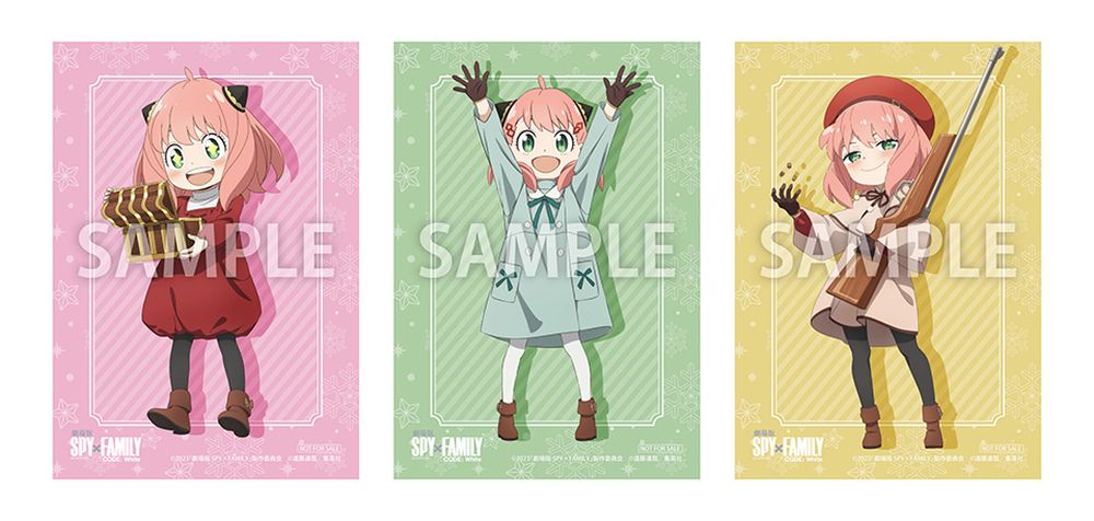 アニメイトの特典となる「描き下ろし缶バッジ3個」。