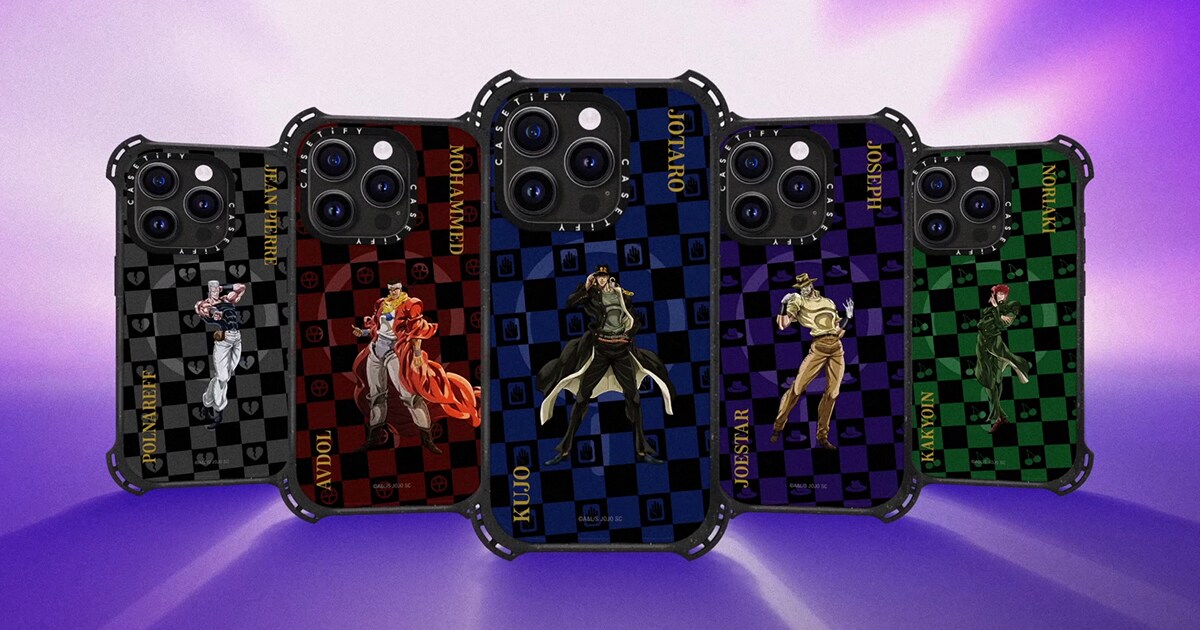 ジョジョ」3部×CASETiFY 承太郎とDIOの戦い表現したケース、「To be 