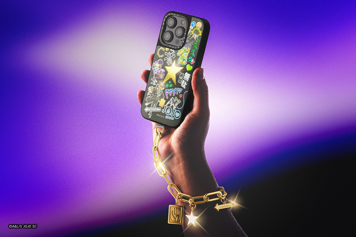 「アニメ ジョジョの奇妙な冒険 スターダストクルセイダース × CASETiFY」コラボ商品