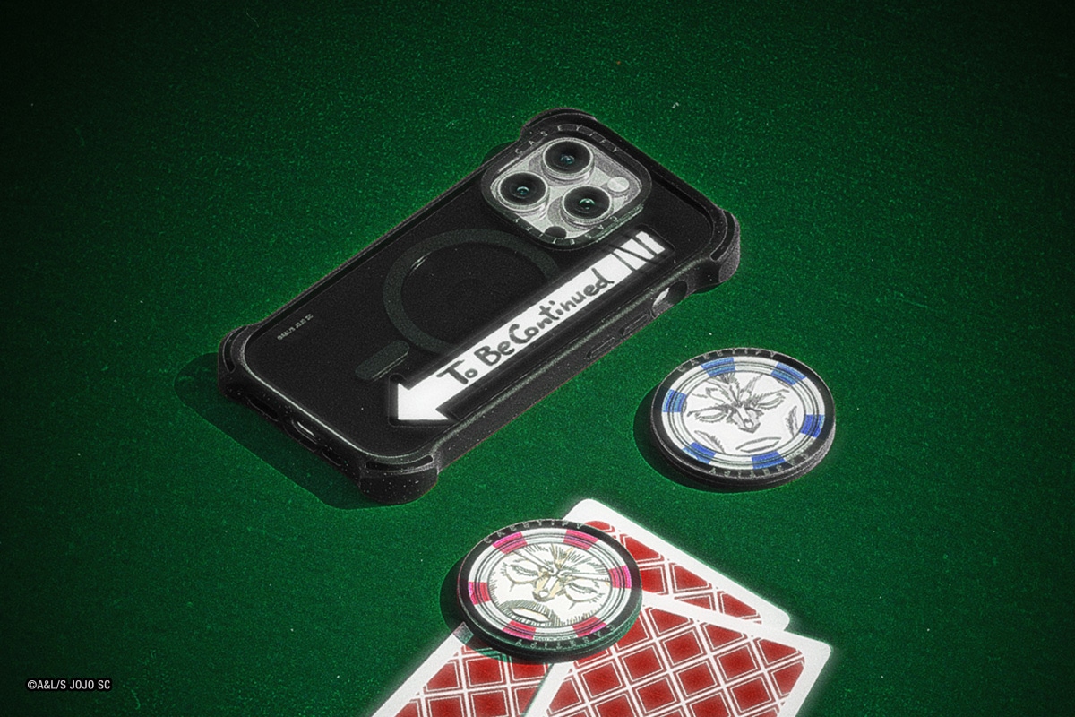 「アニメ ジョジョの奇妙な冒険 スターダストクルセイダース × CASETiFY」コラボ商品
