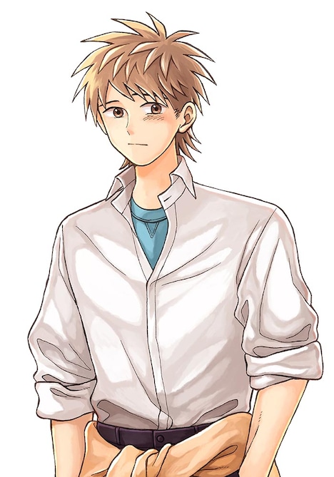 マンガ「青野くんに触りたいから死にたい」より、青野龍平。