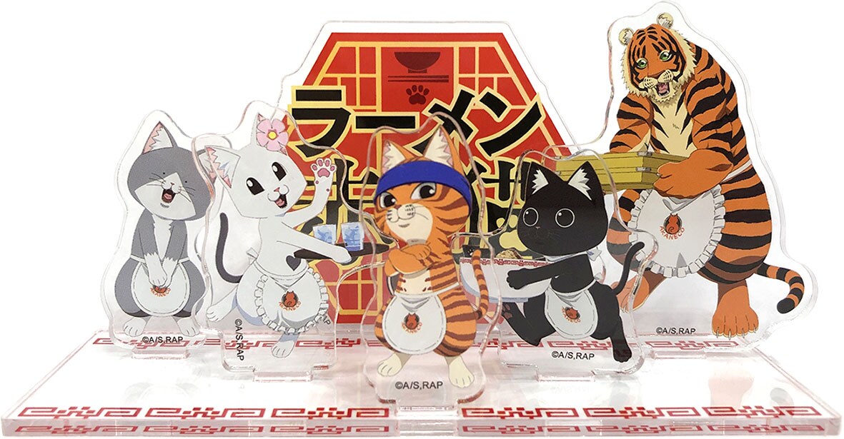アクリルジオラマ (c)アンギャマン／集英社・ラーメン赤猫製作
