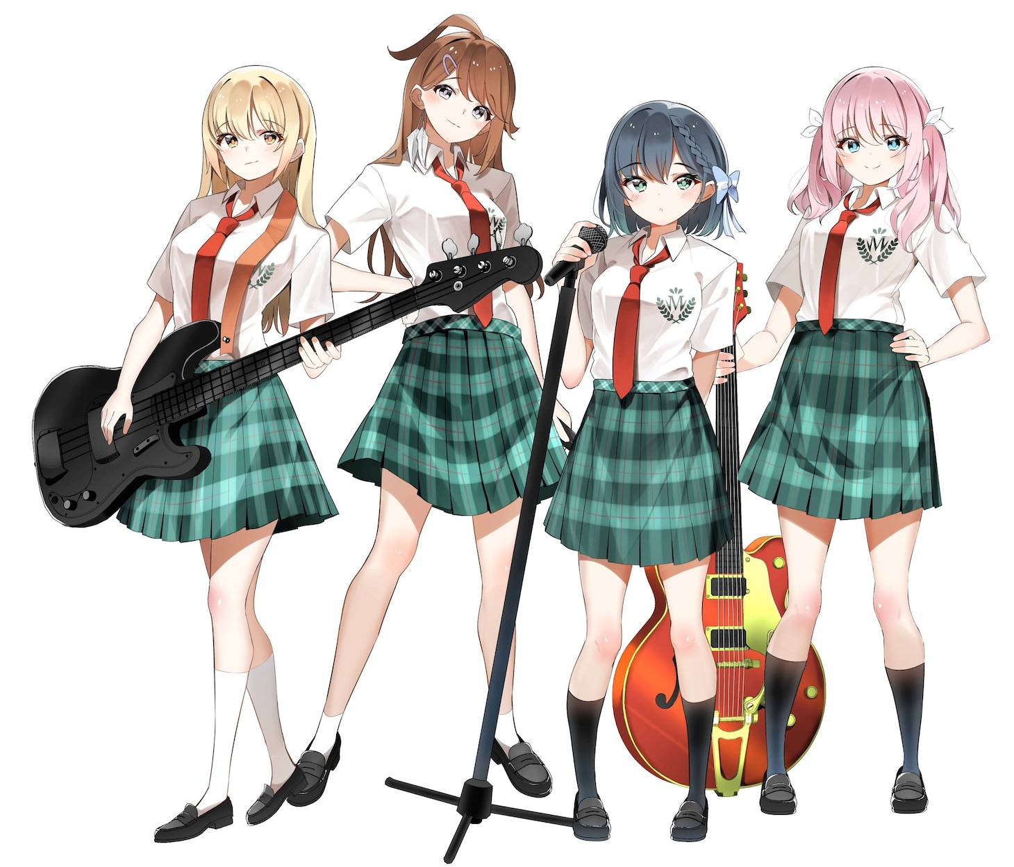 「ガールズフィスト!!!! GT」アニメ用ビジュアル