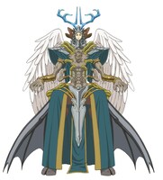 ローハイド王＜正義＞（CV：津田健次郎）、＜悪＞（CV：佐藤せつじ）。