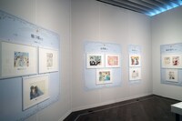 原画展示コーナーより。