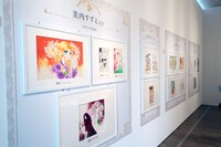 原画展示コーナーより。