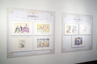 原画展示コーナーより。