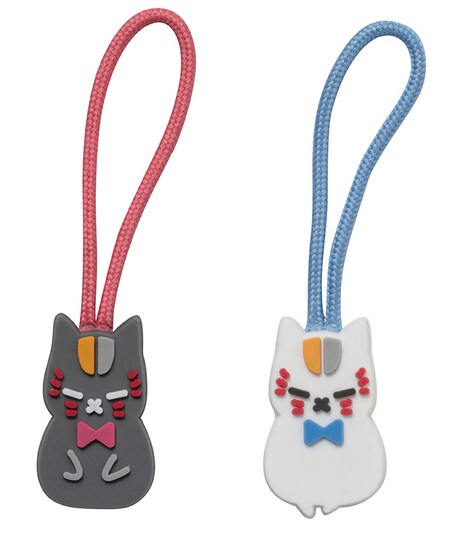 ニャンコ先生のジッパータブ。