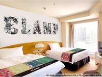 品川プリンスホテルのコラボレーションルームのイメージ。